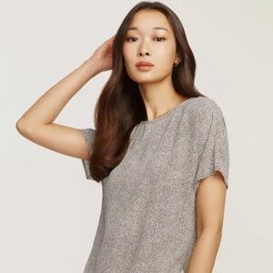 Anne Klein Graceful Bateau Neckline Blouse